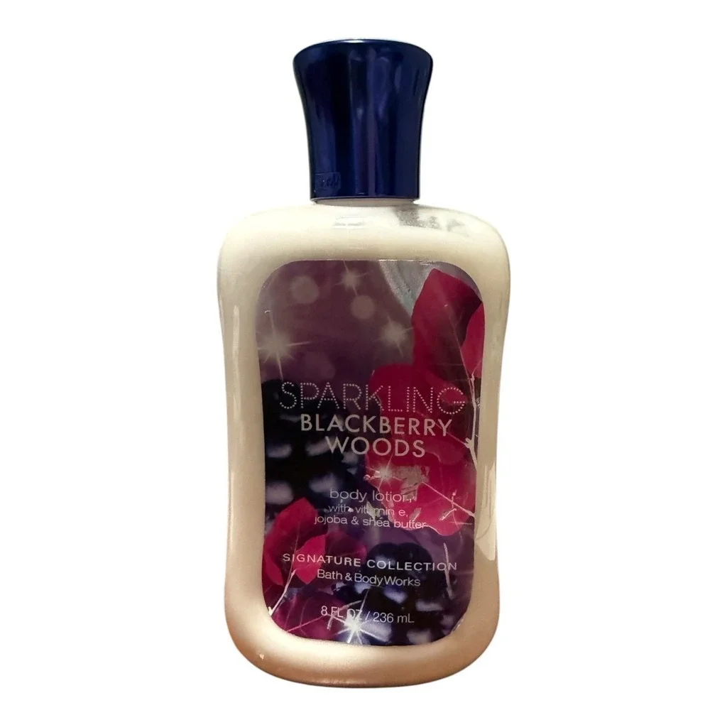 Bath & Body Works Sparkling Blackberry Woods Body Lotion.